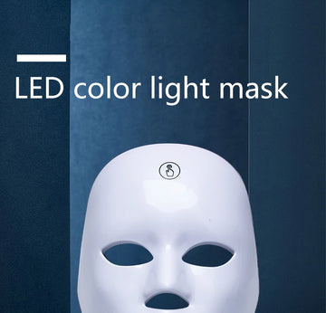 Rechargeable LED Face Mask Light Therapy 7 Colors