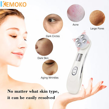 5-in-1 LED Photonic Facial Lifting Radiofrequency Device Tightening Facial lift